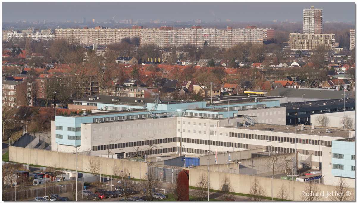 Zoetermeer van bovenaf bekeken.